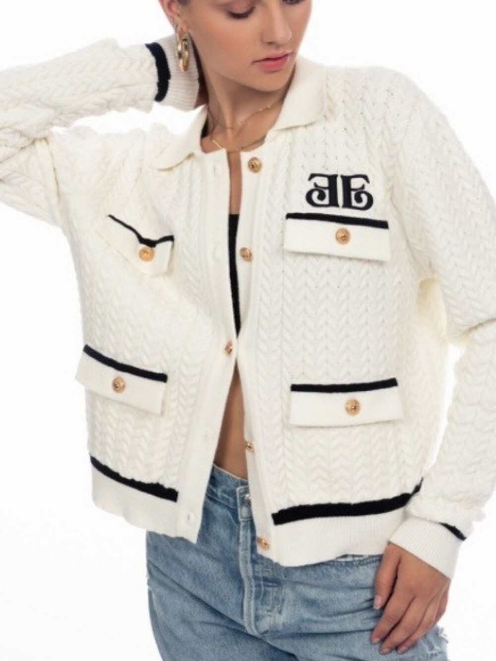 ElleandEmm Coco Knit Cardigan